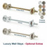 CI-OPT-STAYS-ALT00 - Royal Georgian 4 Column Cast Iron Radiator H960mm x W566mm CI-OPT-STAYS-ALT00 - Royal Georgian 4 Column Cast Iron Radiator H960mm x W566mm